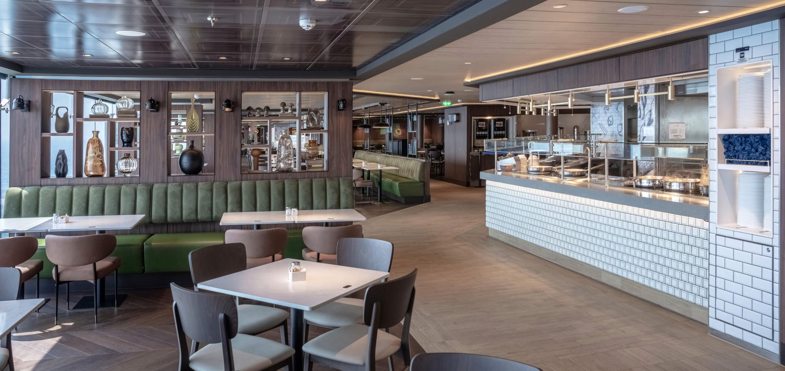 All you can eat at the Il Mercato Buffet onboard MSC World America | MSC Cruises