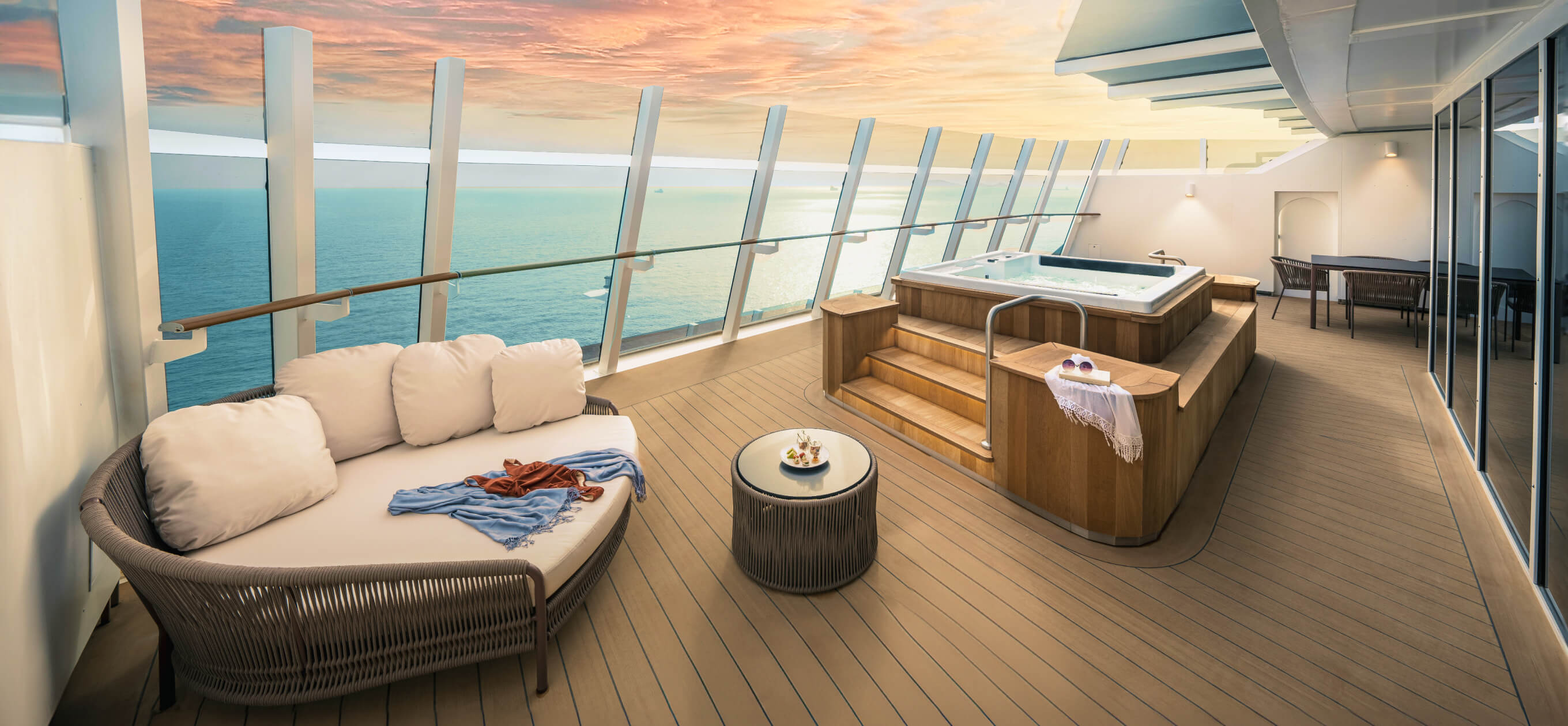 MSC Yacht Club staterooms onboard MSC World America | MSC Cruises
